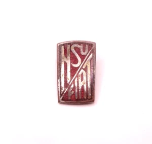 NSU FIAT insignia enchufe botón de cuello esmaltado broche de ojal alrededor de 1950 - Imagen 1 de 4