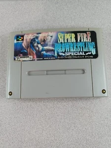 Super Fire Pro Wrestling Special - Solo cartuccia Nintendo Super Famicom SFC - Foto 1 di 2