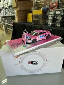 PORSCHE 911 GT3 CUP WITH FIGURE 1/64 DIECAST CAR MODEL BY MODERNART YONDA BWT MA - Picture 1 of 5