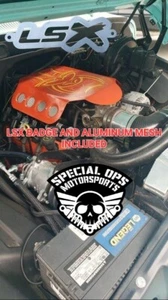 [SO] 99-07 GEN 3 CUSTOM LS ENGINE COVER  WITH MESH 4.8 , 5.3 , 6.0, truck intake - Bild 1 von 9