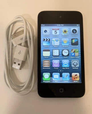 Apple iPod touch 4th Generation Black (8 GB) - Good Condition - Image 1 of 4