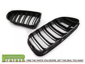 Gloss Black Front Kidney Grille Kit For 2012+ BMW 640i 650i M6 F12 F13 F06 - Bild 1 von 2