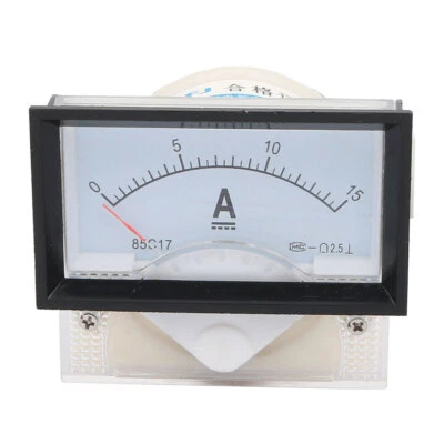 Amperímetro 85c17-15a del metro del panel actual de la corriente continua 0-15a - Imagen 1 de 2