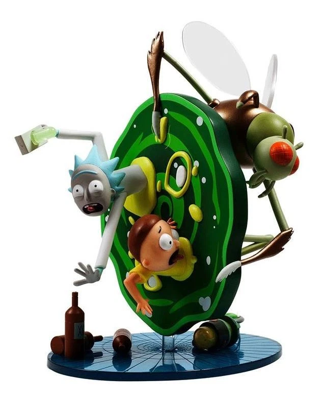 Kidrobot Rick and Morty Figure 7" Tall 2day Ship