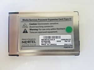 Nortel Media Services Processor Expansion Card MS PEC (NTBB80AB) NAM UPGRADE 8ch