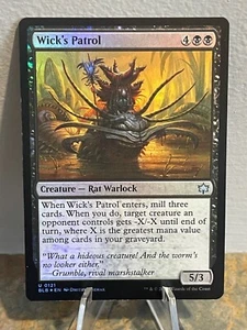 Wick's Patrol - 121 - Foil - BLB - MTG Magic the Gathering - Bild 1 von 2