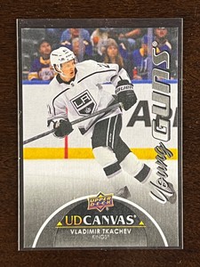 2021-22 Upper Deck C235 Vladimir Tkachev Young Guns UD Canvas Black Parallel SP