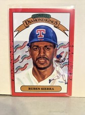 1990 Donruss - Super Diamond Kings #3 Ruben Sierra Error Card