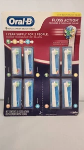 8 Braun Oral B Precision clean toothbrush heads Phillips Brush Unboxed EB25-8 - Picture 1 of 2