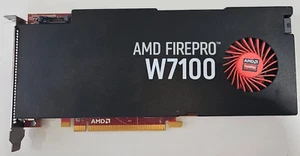 AMD W7100 Firepro WX100 Series 8GB GDDR5 PCIe 3.0 Workstation Graphics Card - Picture 1 of 6