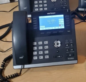 lot 10 Yealink SIP VP T46S -no power Adapter- Phones locked can't program as is - Picture 1 of 7