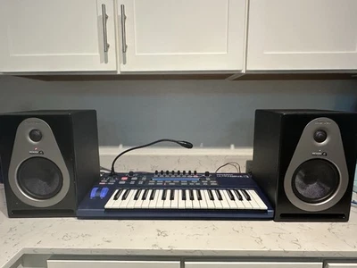 Novation ultranova Synthesizer With Speaker And Wires, And Headphones - Image 1 of 4