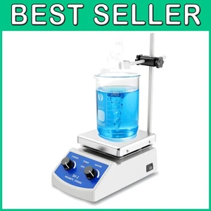 Durable Magnetic Stirrer Hot Plate - Dual Control - Picture 1 of 9