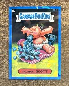 2024 Topps Garbage Pail Kids Sapphire Satires Jackpot Scott S-4 - Picture 1 of 1
