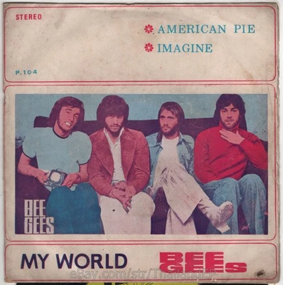 DON MCLEAN /BEE GEES /JOHN LENNON / THAI EP 7" THAILAND 45RPM - Image 1 of 3