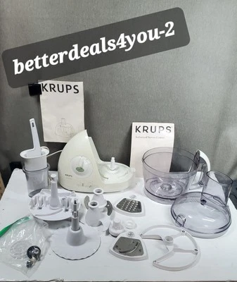 Procesador de Alimentos Krups 400W OptiPRO MODELO 705 Probado Incluye Todo en Fotos Foto 1 de 4