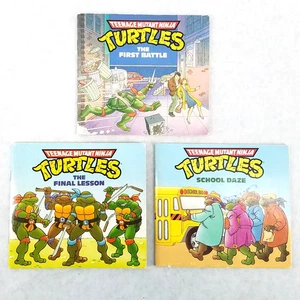 Teenage Mutant Ninja Turtles Lot of 3 Minibooks - Title in Description  NO MARKS - Picture 1 of 15