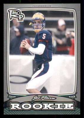 2008 Topps Rookie Progression Rookies Silver #PRJF Joe Flacco /299 - Image 1 of 2