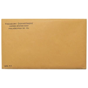1963 U.S. Proof Set Sealed Envelope - Picture 1 of 1
