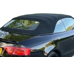 Audi A5 S5 RS5 B8 B8.5 Convertible Soft Top Roof Black Cloth 2007-2016 - Picture 1 of 1