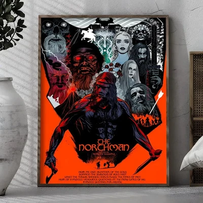 The Northman Movie Poster, Minimalist Style Wall Art Home Decor, NoFrame - Image 1 of 4