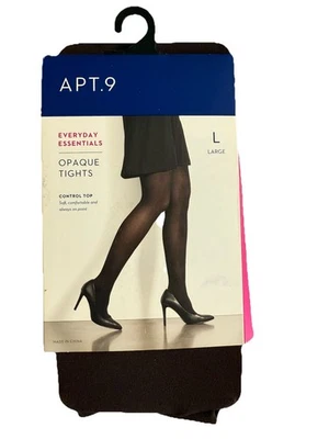 Medias grandes opacas marrón Apt.9 Everyday Essentials Control Top Foto 1 de 4