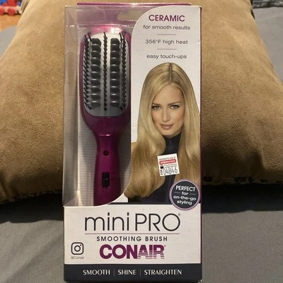 Cepillo alisador Conair Mini Pro cepillo para el cabello NUEVO NOB Foto 1 de 4