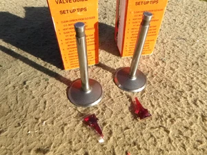 N.O.S. ROWE INTAKE VALVE SET (2)  HARLEY DAVIDSON PANHEAD 1948-65 HD # 18071-48 - Bild 1 von 7