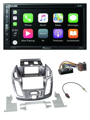 Pioneer DVD 2DIN MP3 DAB Bluetooth USB Autoradio für Ford Transit Connect mit Di - Bild 1 von 4