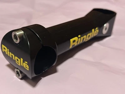 NOS Vintage Ringle Zooka Threadless Stem Black 1 1/4" Rare 135 mm 0º CNC 90s MTB - Image 1 of 4