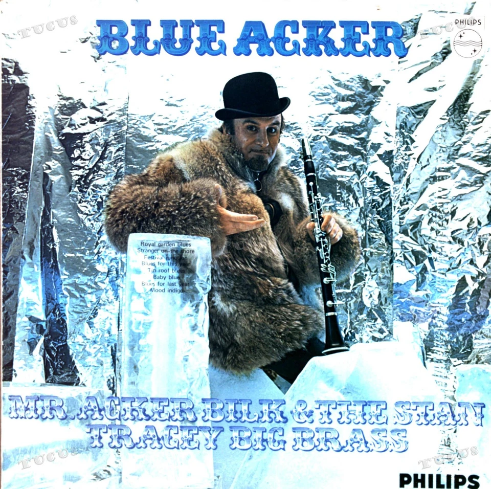Mr. Acker Bilk & The Stan Tracy Big Brass - Blue Acker LP 1968 .* - Image 1 of 1