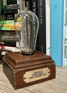 6” EDISON REPLICA LAMP BULB DISPLAY  - Picture 1 of 5