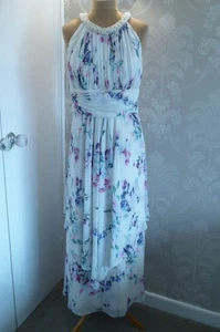 MARKS & SPENCER Collect6ion long floral print dress size 22 - BNWT - Picture 1 of 6