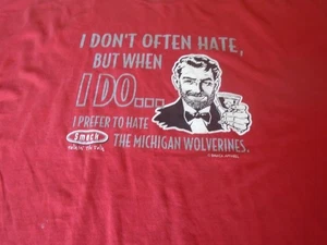 Smack Apparel Stay Victorious My Friends Shirt 2xl red i prefer to hat the mich - Picture 1 of 8