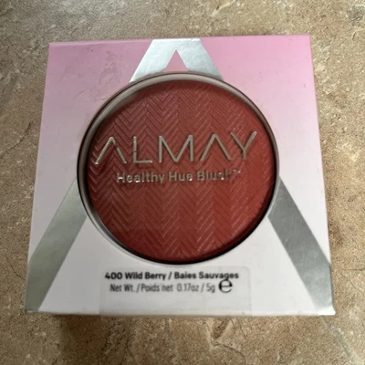 Almay Healthy Hue Blush Pressed Powder 400 Wild Berry Hypoallergenic 0.17 Oz - Image 1 of 3