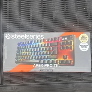 STEELSERIES Apex Pro TKL Gen 3 Mechanical Wired Gaming Keyboard - Black Sealed - Picture 1 of 5