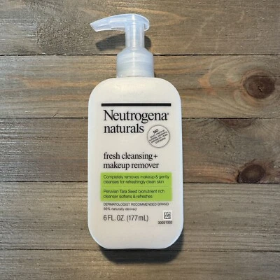 Neutrogena Naturals Fresh Cleansing + Makeup Remover, Cleans Skin, 6oz - Image 1 of 2