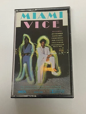 Nice Vintage 1985 Miami Vice TV Show Soundtrack Cassette Tape Rare - Image 1 of 4