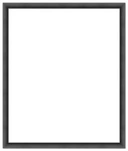 30x36 Frame Black Picture Frame Modern Photo Frame UV Acrylic, Acid Free Backer - Picture 1 of 9