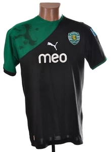 SPORTING LISBON 2010/2011 AWAY FOOTBALL SHIRT PUMA SIZE M - Picture 1 of 8