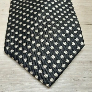 Corbata Chaps Corbata Lunares Negra 57" 1/8 100% Seda - Imagen 1 de 14