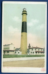 Absecon Lighthouse Atlantic City New Jersey nj vintange postcard - Picture 1 of 2