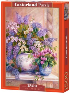 Castorland Jigsaw Puzzle 1500 Pieces Lilac Flowers - Picture 1 of 2