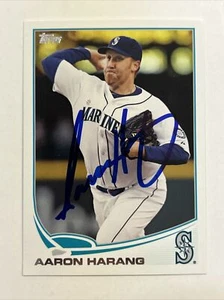 Aaron Harang Signed 2013 Topps #US251 Autograph Card In Person M817 - Picture 1 of 2