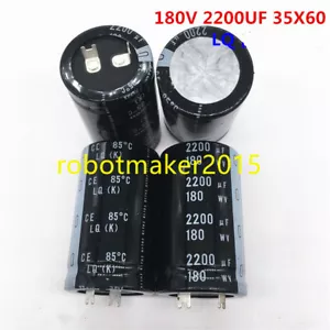 Aluminum Electrolytic Capacitor 330/390/680/1800/2200 UF 180V Brand New 2 Pins - Picture 1 of 8