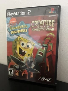 SpongeBob SquarePants: Creature from the Krusty Krab (Sony Playstation 2, 2006) - Picture 1 of 3