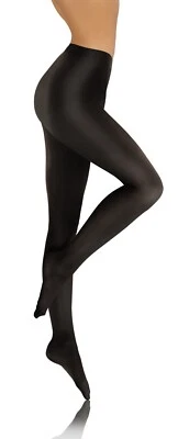 Thermostfumpfhose Damen Strumpfhose Microfaser 3D Winter Warm 120 Den Blickdicht - Bild 1 von 4