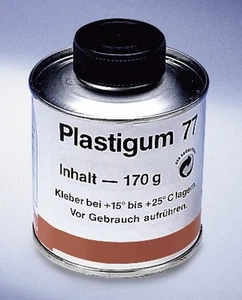 1 x PVC-Kleber Plastigum 77 für LKW-Plane Schlauchboot Cabriodach Teichfolie - Bild 1 von 1