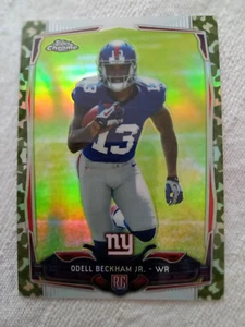 2014 Topps Chrome Camo 209/499 Odell Beckham JR #117 - Bild 1 von 2