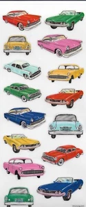 Pegatinas artesanales álbum de recortes vintage para auto Chevy Mustang Camaro - Imagen 1 de 1